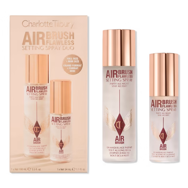 Charlotte Tilbury Airbrush Flawless Setting Spray Duo